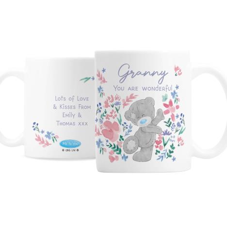 Personalised Me to You Bear Floral Mug £10.99